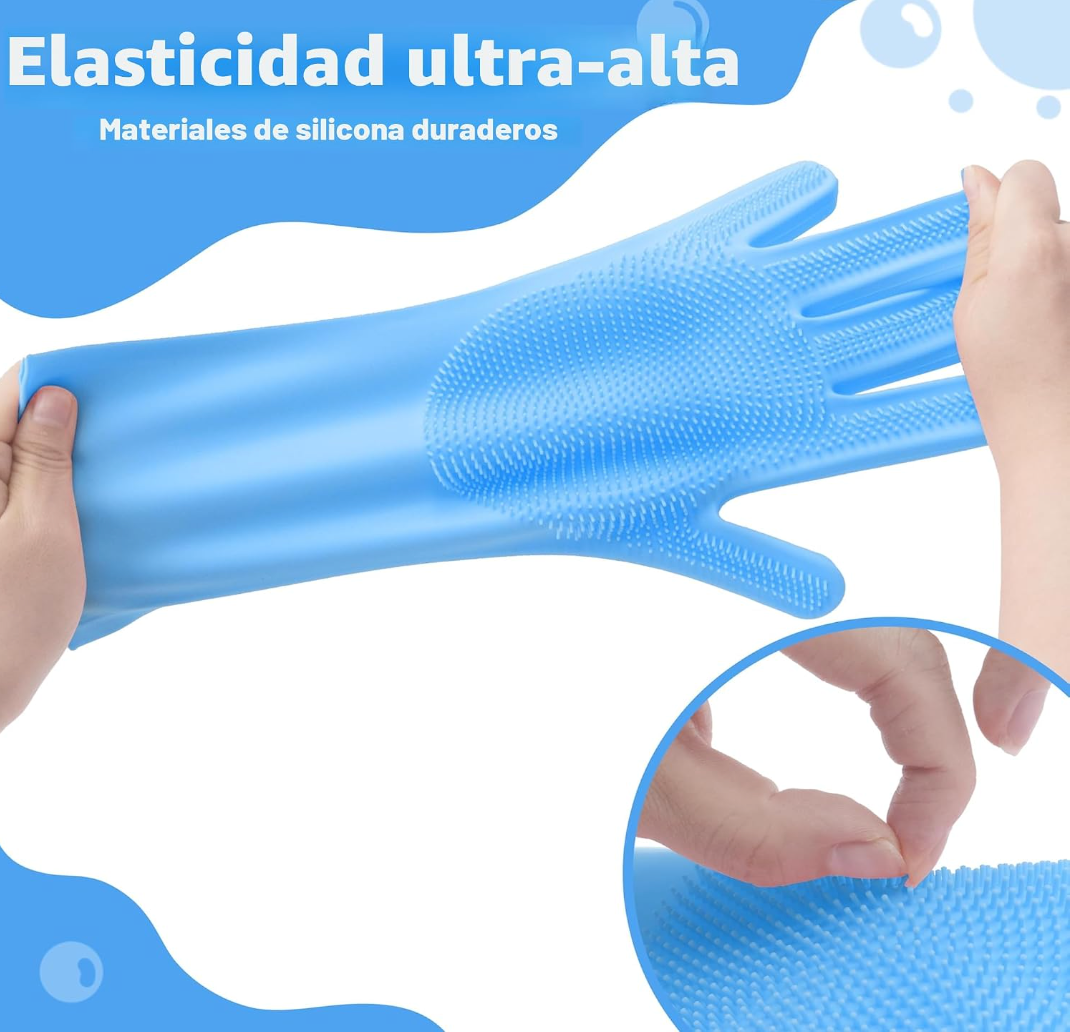 Guantes de silicona